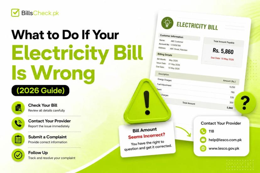 What to Do If Your Electricity Bill Is Wrong (2026 Guide)